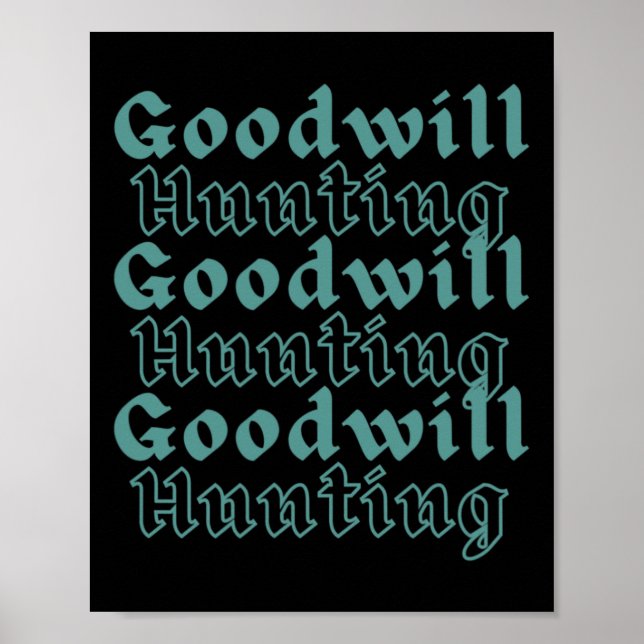 Goodwill Hunting  Poster (Front)