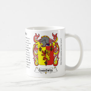 Goodwin Family Coat of Arms mug