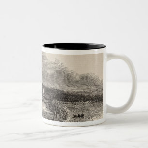 Goodwood Races: the Course Two-Tone Coffee Mug