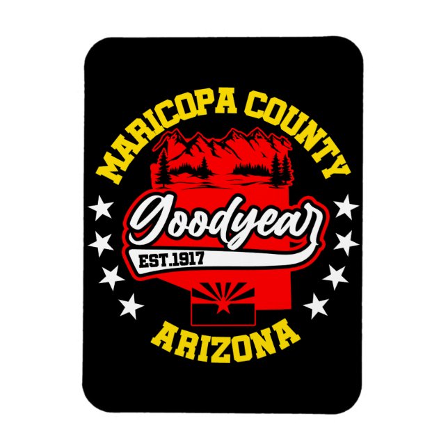 Goodyear, Arizona Magnet (Vertical)