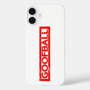 Goofball Stamp iPhone 16 Plus Case
