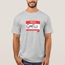 Goofus Name Tag Men's Tee