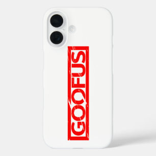 Goofus Stamp iPhone 16 Case