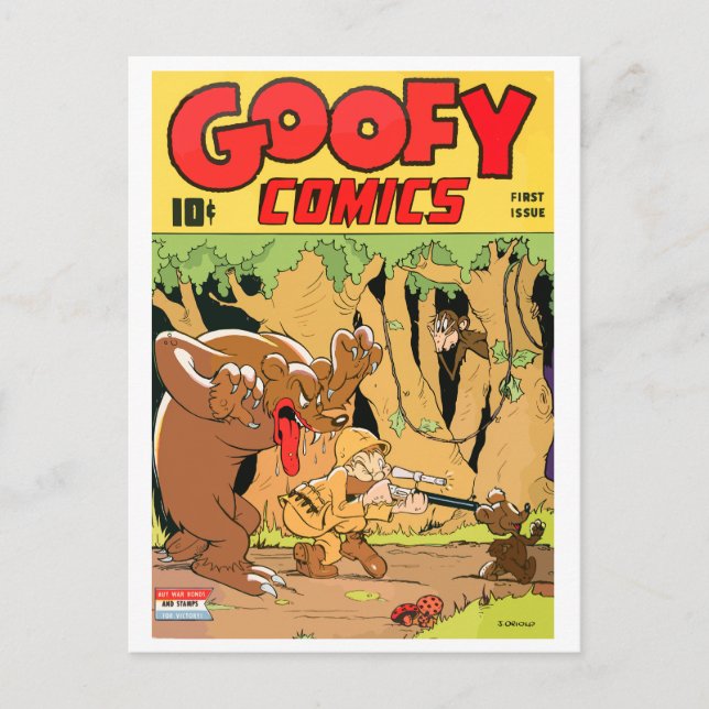 Goofy Comics, #1 Postcard (Front)