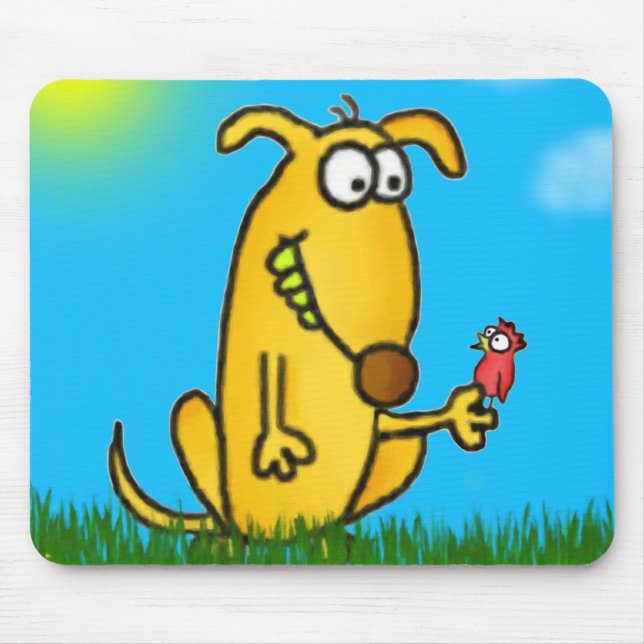 Goofy Dog Mousepad (Front)