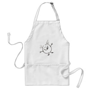 Goofy Doodle Guy Apron