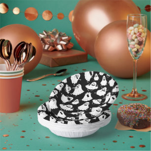 Goofy Ghosts Paper Bowls Plate