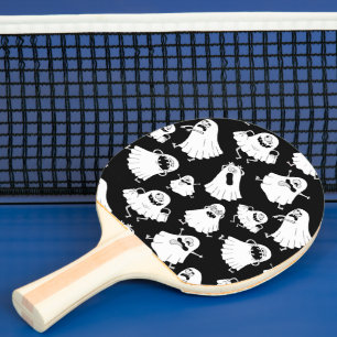 Goofy Ghosts Ping Pong Paddle