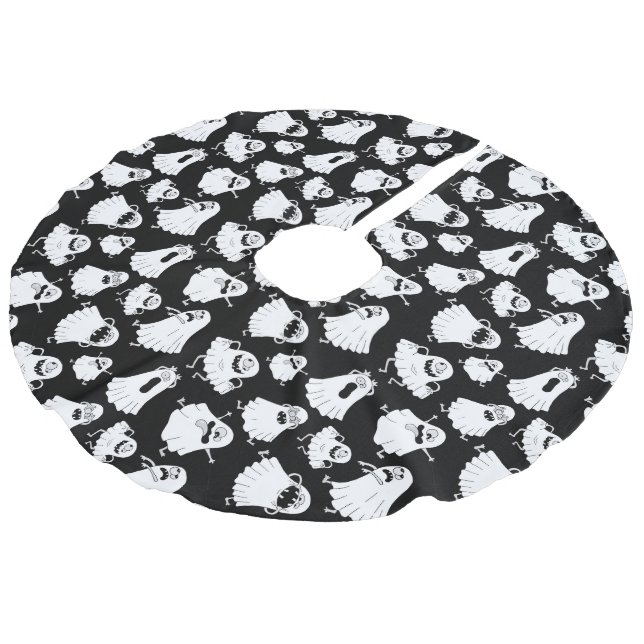 Goofy Ghosts Tree Skirt (Angled)