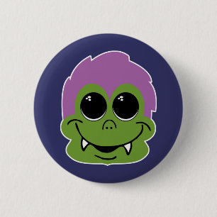 Goofy Goblin 6 Cm Round Badge