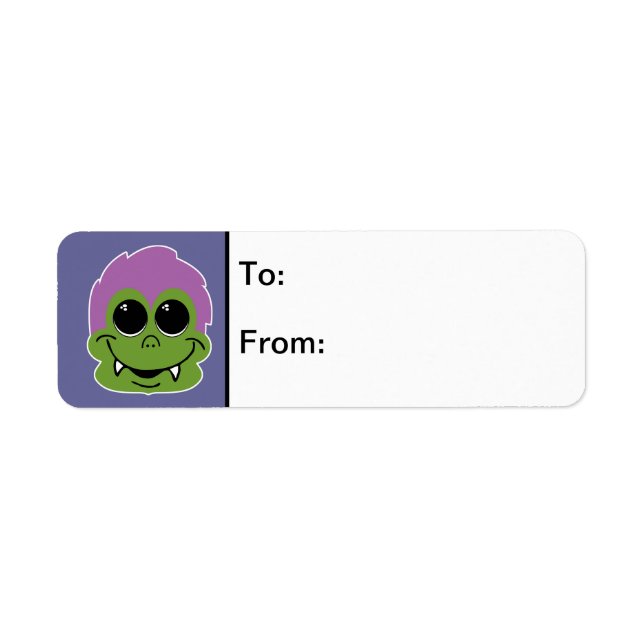 Goofy Goblin Return Address Label (Front)