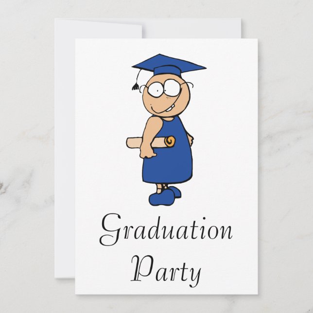 Goofy Grad Invitation (Front)