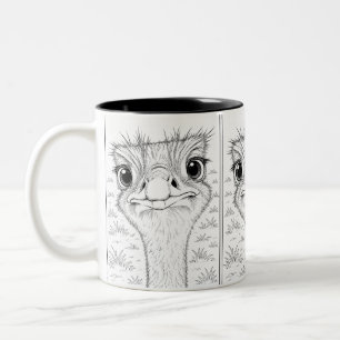 Goofy Ostrich mug
