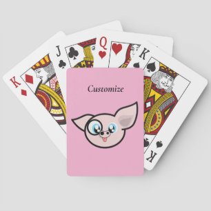 Goofy Pig Smiling Thunder_Cove Playing Cards