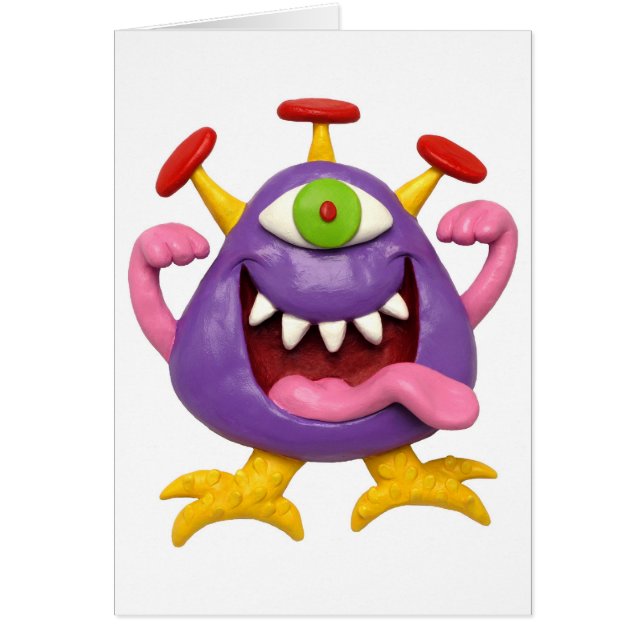 Goofy Purple Monster (Front)