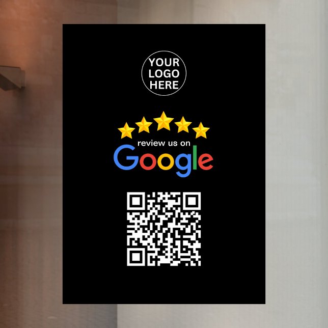 Google Business Review 5 Star Qr Code Black (Creator Uploaded)
