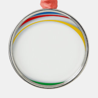Google colours metal tree decoration