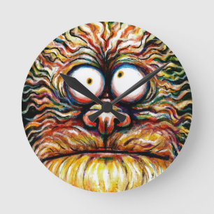 Google Eyed Monster Clock