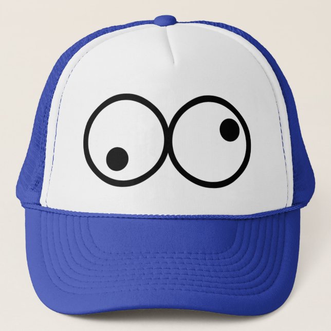 GOOGLE EYES ® Monster Trucker Hat (Front)