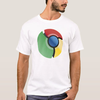 Google Icon - Google Chrome Logo with Colourful De T-Shirt