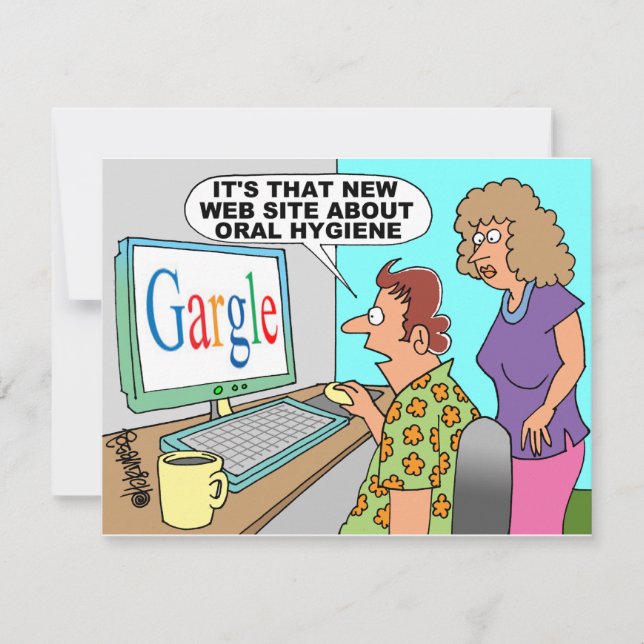 Google Parody Cartoon (Front)