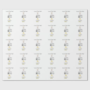 Google rate us review order purchase business QR Wrapping Paper