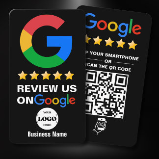 Google Review Business Card