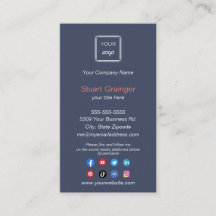 Google Review - Business Card with Social Media