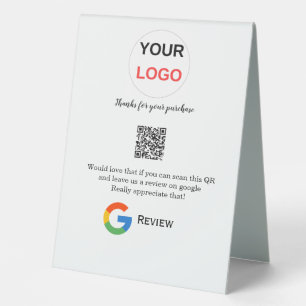 Google review business logo Scan QR review