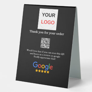 Google review business logo Scan QR review