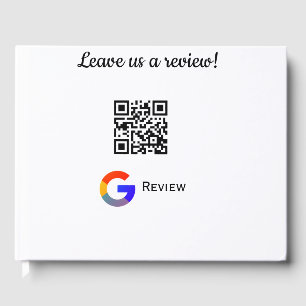 Google review business logo Scan QR review Guest Book