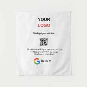 Google review business logo Scan QR review Tapestry