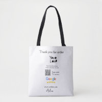 Google review business logo website scan QR code