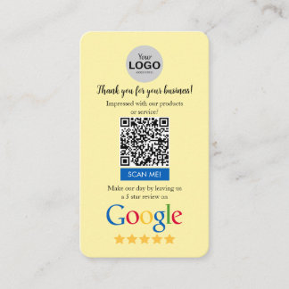 Google Review Card