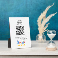 Google Review QR Code Business Review TableTop
