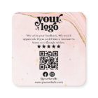 Google Reviews QR Code Modern Logo Business Review