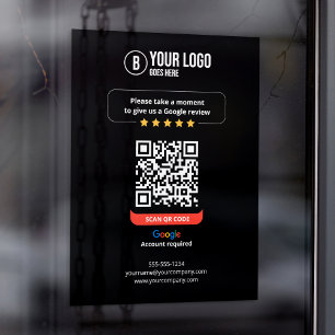 Google Reviews QR Code Rate My Business 5 Star