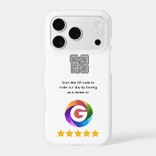 Google Reviews Tabletop Sign QR Code Pedestal