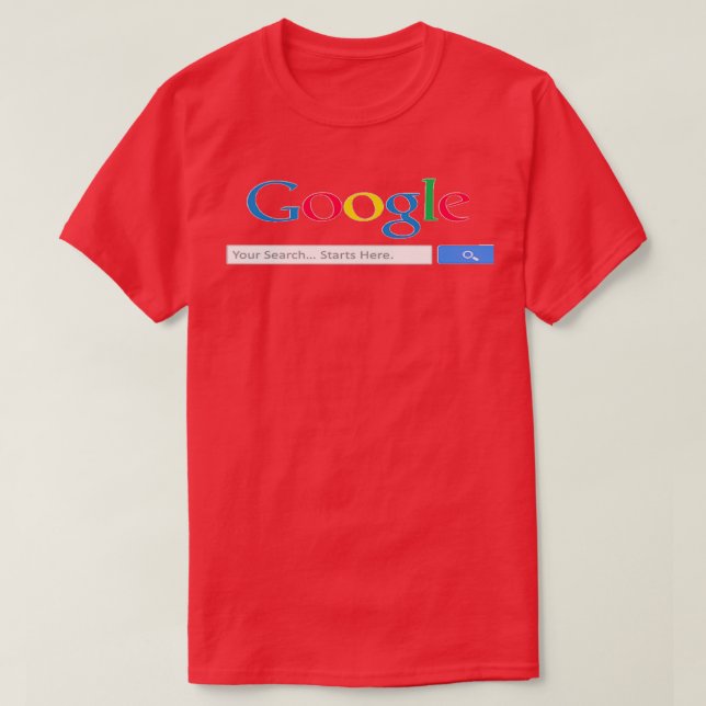 Google search engine  T-Shirt (Design Front)