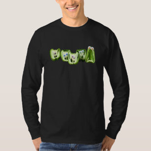 Googly Eye Peppers Vegan Vegetarian Garden Food T-Shirt