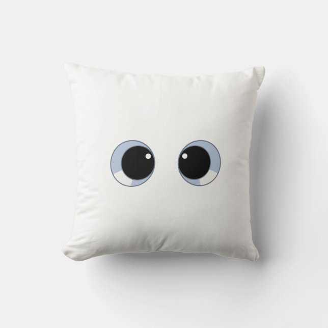 googly eyes cushion (Front)