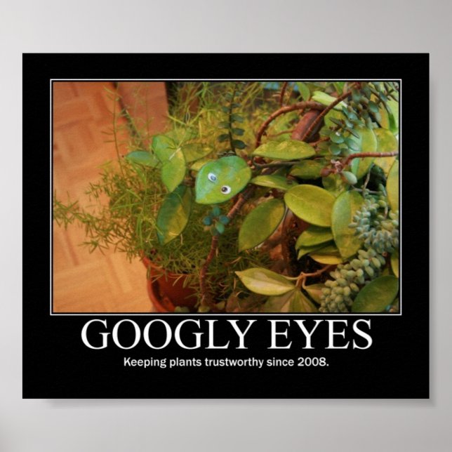 Googly Eyes Poster (Front)