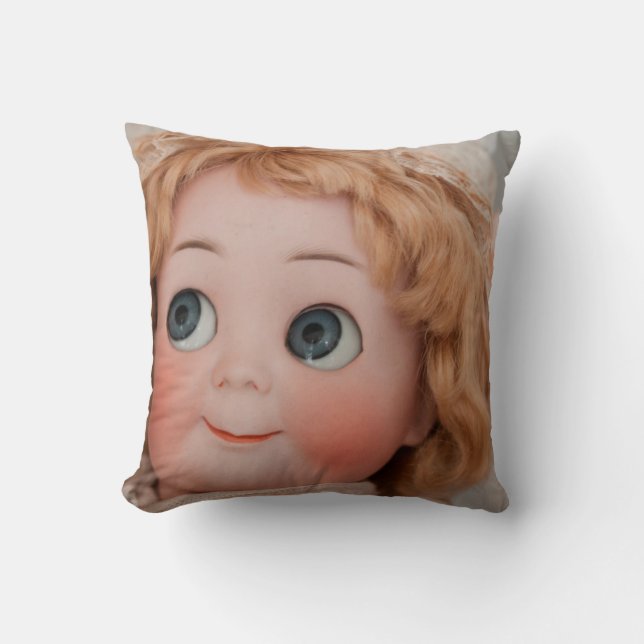 Googly Girl Cushion (Front)