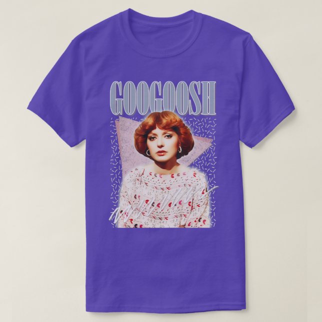 Googoosh 70s Retro Aesthetic Design 2 T-Shirt (Design Front)