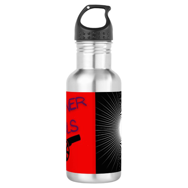gooner girls water bottle (Front)