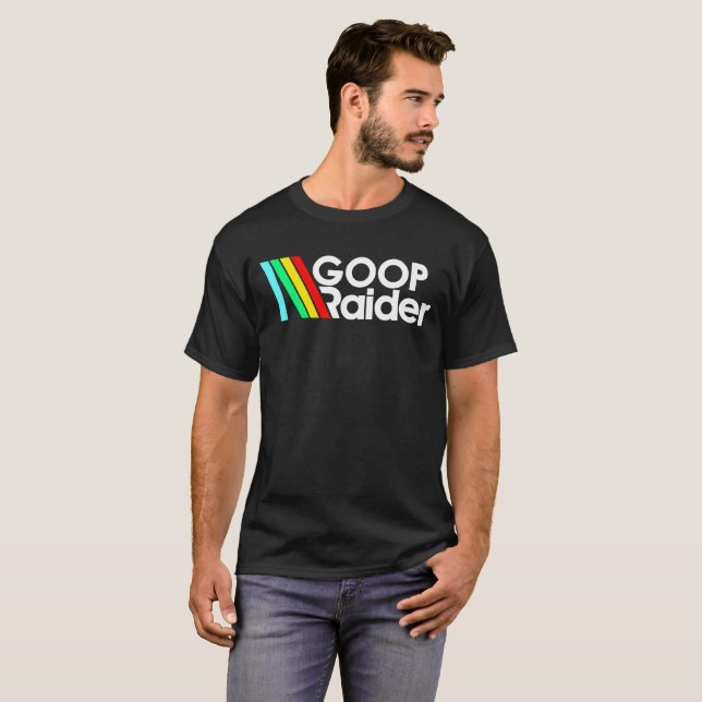 Goop Raider Video Game Tee (Front Full)