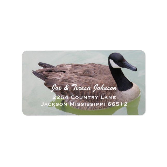 Goose Address Labels (Front)