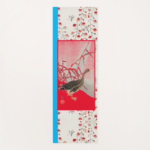 GOOSE AND CHERRY BLOSSOM  YOGA Mat