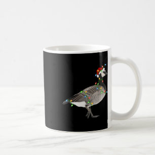 Goose Bird Lover Xmas Santa Hat Goose Christmas Coffee Mug