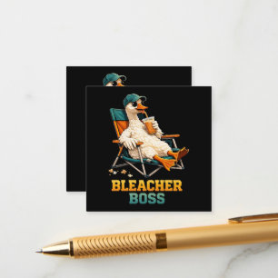 Goose Bleacher Boss Enclosure Card